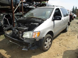 2003 TOYOTA SIENNA CE, 3.0L AUTO 2WD, COLOR SILVER, STK Z15921